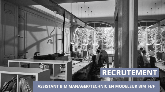 Assistant BIM Manager/Technicien Modeleur BIM (h/f)